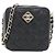 Borsa Chanel AP2852 in pelle di vitello granulata Nero