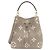 Néonoé Borsa a tracolla Louis Vuitton Bicolor Monogram Empreinte Neo Noe MM Multicolore Grigio Crudo