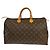 Borsa Louis Vuitton Speedy Monogram Canvas 40 Marrone - vista 2