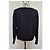 Bellerose Voka Sweatshirt mit Samteinsätzen - Schwarz Grün - Ansicht 5