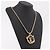 Collana Garden LOUIS VUITTON in metallo Gold Tone M68937 LV Auth 183122SAM - vista 16