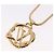 Collana Garden LOUIS VUITTON in metallo Gold Tone M68937 LV Auth 183122SAM - vista 9