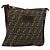 Pochette FENDI Zucca Canvas Nero Oro Auth 183171 D'oro