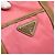 Borsa Tote PRADA in pelle e nylon rosa argento Auth 183896V - vista 17