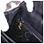 Borsa a Mano Salvatore Ferragamo Gancini in Pelle Nera e Oro Auth 183947 Nero D'oro - vista 23