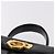 Borsa a Mano Salvatore Ferragamo Gancini in Pelle Nera e Oro Auth 183947 Nero D'oro - vista 8