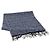FENDI Sciarpa Zucca in lana blu Auth am11772A