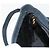 Borsa a tracolla Salvatore Ferragamo Gancini in scamosciato blu navy e oro Autentica 182997 - vista 19
