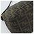 FENDI Zucca Canvas Mamma Baguette Shoulder Bag Black Brown Auth 183031V Marrone Nero - vista 13