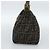 FENDI Zucca Canvas Mamma Baguette Shoulder Bag Black Brown Auth 183031V Marrone Nero - vista 5