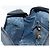 GUCCI Micro GG Supreme Old Shoulder Bag PVC Navy Gold 007 904 0014 Auth am11745 D'oro Blu navy - vista 18
