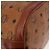 Borsa a Spalla MCM Vicetos Logogram PVC Pelle Marrone Oro Auth 183974 D'oro - vista 12