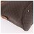 Céline Borsa CELINE Macadam Canvas PVC Pelle 2way Marrone Oro Auth 183047 D'oro - vista 14