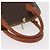 Céline Borsa CELINE Macadam Canvas PVC Pelle 2way Marrone Oro Auth 183047 D'oro - vista 7
