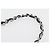 Borsa a Spalla CHANEL Chain Camelia Velluto Nero Argento CC Autentica 181910V - vista 9