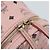 Zaino MCM Vicetos Logogram PVC Leather Pink Gold Auth 182978 Rosa D'oro - vista 17