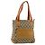 Borsa Tote GUCCI GG Canvas Beige Silver 019 0402 Auth gh2071 Argento