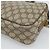 Bolsa GUCCI GG Supreme Web Sherry Line em PVC Bege Ouro 904 02 049 Auth 184454 Dourado - vista 12