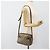 Bolsa GUCCI GG Supreme Web Sherry Line em PVC Bege Ouro 904 02 049 Auth 184454 Dourado - vista 24