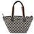 Borsa GUCCI GG Canvas Sherry Line Navy Silver 131228 Auth ka4590 Argento Blu navy - vista 2