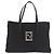 Borsa a Mano FENDI Zucca Canvas Nera Argento Auth 182080 Nero - vista 2