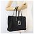Borsa a Mano FENDI Zucca Canvas Nera Argento Auth 182080 Nero - vista 27