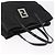 Borsa a Mano FENDI Zucca Canvas Nera Argento Auth 182080 Nero - vista 6