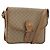 Céline Borsa a Spalla CELINE Macadam Canvas PVC Beige Oro Auth gh2072 D'oro