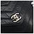 Borsa a tracolla CHANEL V Stitch in pelle di agnello blu navy e oro CC autentica bs35440 D'oro - vista 14