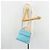 Bolsa BALLY de couro 2way Azul claro Ouro Auth bs35393 Dourado - vista 25