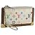 LOUIS VUITTON Pochette Cles Monogram Multicolor White M92655 Auth 183733 Bianco