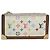 LOUIS VUITTON Pochette Cles Monogram Multicolor White M92655 Auth 183733 Bianco - vista 13