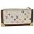 LOUIS VUITTON Pochette Cles Monogram Multicolor White M92655 Auth 183733 Bianco - vista 2