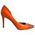 Gucci Besetzte Leder-Pumps 40 Orange - Ansicht 5