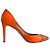 Gucci Besetzte Leder-Pumps 40 Orange - Ansicht 8