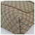 Borsa Tote GUCCI GG Supreme Web Sherry Line PVC Beige Oro 002.58.6487 Auth 183720 D'oro - vista 10