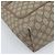 Borsa Tote GUCCI GG Supreme Web Sherry Line PVC Beige Oro 002.58.6487 Auth 183720 D'oro - vista 11