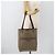Borsa Tote GUCCI GG Supreme Web Sherry Line PVC Beige Oro 002.58.6487 Auth 183720 D'oro - vista 20