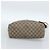 Borsa Tote GUCCI GG Supreme Web Sherry Line PVC Beige Oro 002.58.6487 Auth 183720 D'oro - vista 9