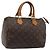 LOUIS VUITTON Borsa Monogram Speedy 25 M41528 LV Auth 183475A Monogramma