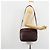 Céline Borsa a Spalla CELINE in Pelle Bordeaux Oro Auth ka4652 D'oro Bordò - vista 22