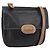 Borsa a tracolla LOEWE in pelle nera argento Auth ka4560A Nero