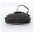 Borsa a tracolla LOEWE in pelle nera argento Auth ka4560A Nero - vista 5