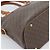 Céline Borsa CELINE Macadam Canvas PVC Pelle 2way Marrone Oro Auth 183051 D'oro - vista 11