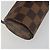 LOUIS VUITTON Damier Ebene Papillon Pouch LV Auth 182054 - vista 14