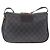Borsa GUCCI GG Supreme Web Sherry Line PVC Nero Rosso 116 02 076 Auth 184484 - vista 3