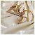 Autre Marque Mini-Kleid Danamé Metallic Ruched Cut-Out Gelb Hellbraun - Ansicht 6