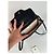 Vintage Givenchy Schultertasche aus geflochtenem Leder Schwarz Gold - Ansicht 3