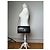 Vintage Givenchy Schultertasche aus geflochtenem Leder Schwarz Gold - Ansicht 4