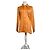 Céline Camicia in cotone vintage Celine Arancione Bottoni argento M